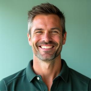 Retrato de Carlos García, entrenador personal y especialista en movilidad